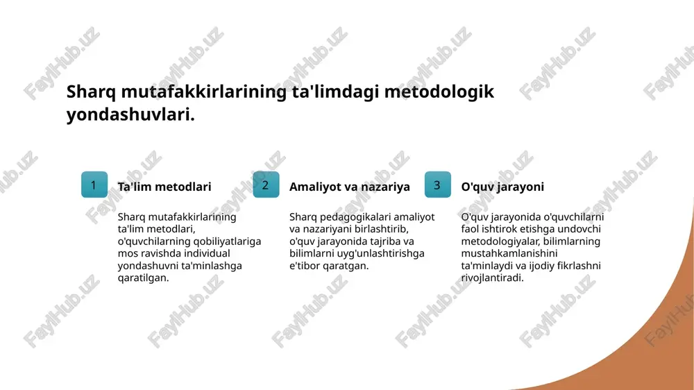 sharq mutafakkirlarining pedagogik qarashlari - Page 5