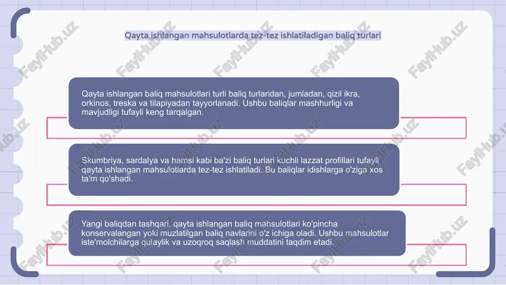 baliq va qayta ishlangan baliq mahsulotlari - Page 5