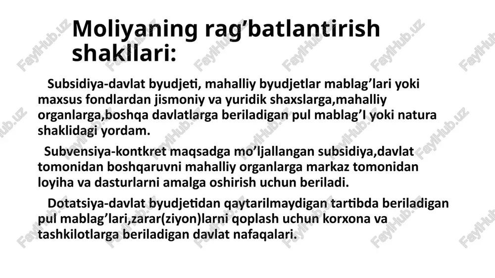 moliya va moliya tizimi - Page 5
