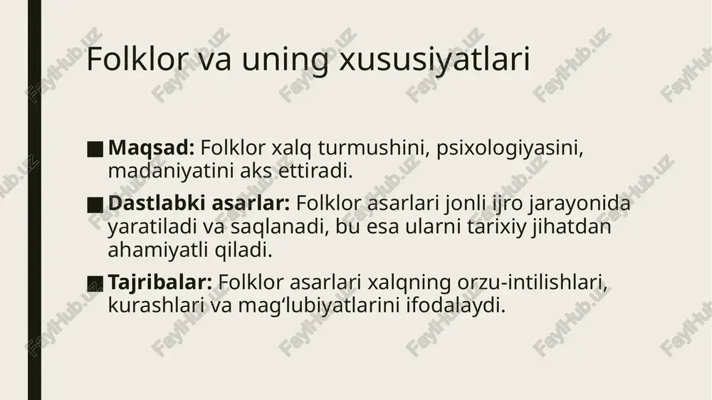xalq og'zaki ijodi va uning o'ziga xos xususiyatlari - Page 5