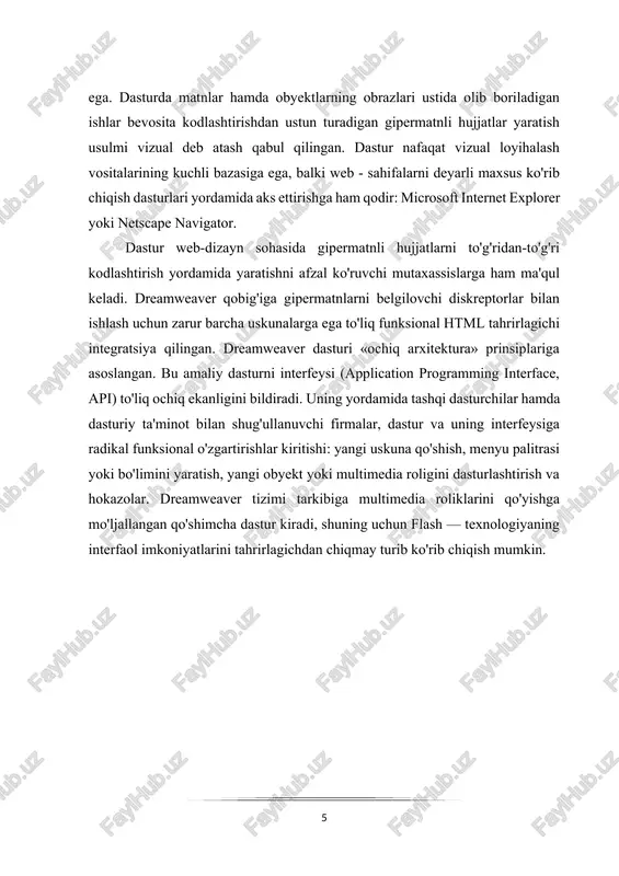 radi. ushbu teg web sahifani boshlab beradi va barcha html kodlar ushbu teg ichida yoziladi (tegni yopish ). teg yopilgach hech qanday kod yozilmaydi. lang=”en” sahifani qaysi tilda ekanligini bildiradi. sahifani bosh qismini boshlab beradi va asosan o’z ichiga metadatalarni yani joriy html dokumenti haqidagi ma’lumotlarni oladi. shuningdek html faylidan tashqaridagi css va javascript fayllariga havola ham ushbu teg ichida bo’ladi. yopilish tegi — web sahifa sarlavhasi hisoblanadi. matn va teglari orasida yoziladi. brauzerning tab yoki oynasida ko’rinib turadi. html ning asosiy qismini ochib beradi va foydalanuvchiga ko’rinadigan barcha ma’lumotlar (rasm, matn, audio, video v.h.k.z) ning markup ko’rinishi ushbu va teglari orasida bo’ladi. html ko’p turdagi teglardan tashkil topgan. ushbu teglar burchakli qavslar ichida yoziladi: . deyarli barcha teglar (1.1.2-juft teg) o’zining yopiluvchi teglarini talab qiladi. bunday teglar paired (juft) teglar deb nomlanadi. masalan: o’zining yopiluvchi tegi bilan, o’zining yopiluvchi tegi bilan. lekin ba’zi teglarda yopiluvchi teg yo’q, misol uchun …