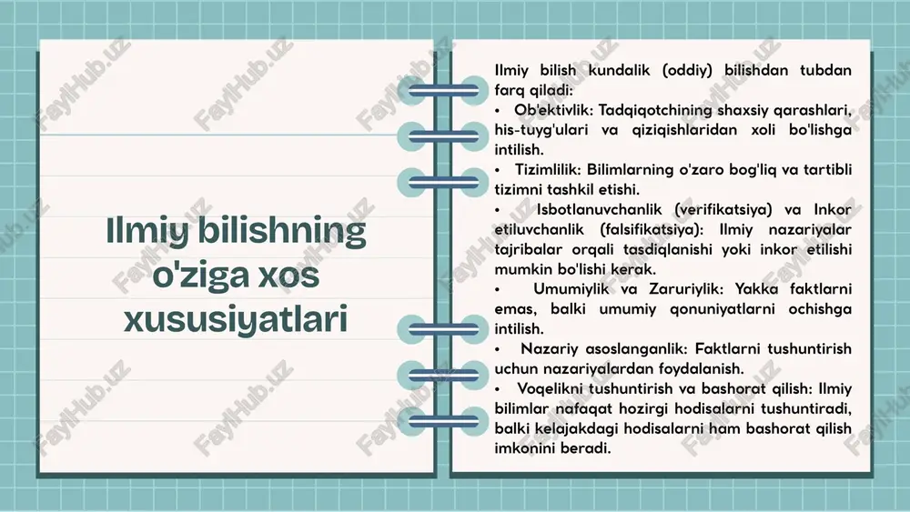 ilmiy bilishning metodologik asoslari - Page 5