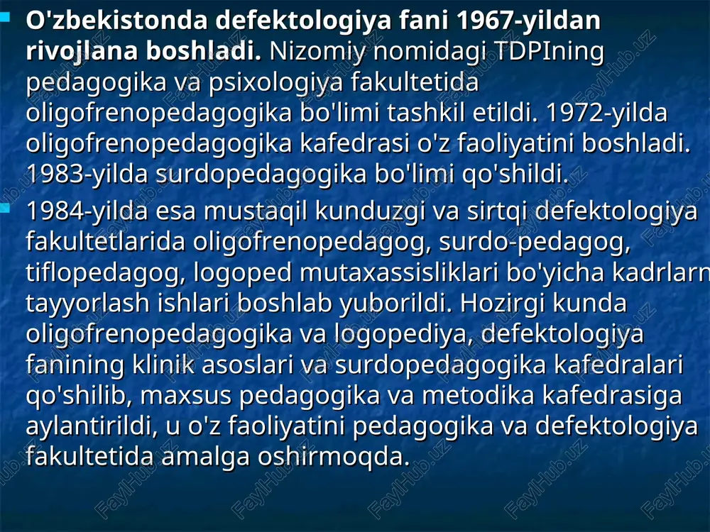mumta'lim jarayoniga qo'shishni ifodalovchi ta'lim tizimidir. integratsiyalashgan ta'lim shakllari jismoniy integratsiya. integratsiyaning bu shakli nogiron va nogiron bo'lmagan bolalar o'rtasidagi jismoniy farqni kamaytirishga qaratilgan. oddiy maktab bilan yonma-yon joyda nogiron bolalar uchun maxsus bo'lim yoki sinf tashkil qilish mumkin. funktsional integratsiya. bu shakl nogiron va nogiron bo'lmagan bolalar o'rtasidagi funktsional muammolarni kamaytirish. ijtimoiy integratsiya- ijtimoiy muammolarni kamaytirishga qaratilgan va u nogiron hamda nogiron bo'lmagan bolalar o'rtasidagi o'zaro aloqani qo'llab – quvvatlaydi. inkyuziv ta'limning maqsad va vazifalari ta'lim muassasasida imkoniyati cheklangan bolalar va o'smirlarning ta'lim olishlari uchun zaruriy psixologo-pedagogik, korrektsion sharoitlarni yaratish; ularning imkoniyatiga yunaltirilgan umumta'lim dasturlari va korrektsion ishlarni amalga oshirish orqali ruxiy rivojlanishi, ijtimoiy moslashtirishni amalga oshirish. inklyuziv ta'limning muammolari. ko'plab davlatlarda inklyuziv ta'limni joriy etish bo'yicha davlat normativ xujjatlarida qayd qilinmaganligi; nogiron bolalarga nisbattan salbiy munosabat; imkoniyati cheklangan bolalarning hamjamiyatda ko'rinmaslik muammosi; imkoniyati cheklangan bolalarning maktabda ko'rinmaslik muammosi; ta'lim muassasalarini moslashtirish; sinfda o'quvchilar sonining ko'pligi; imkoniyati cheklangan boshqalarga …
