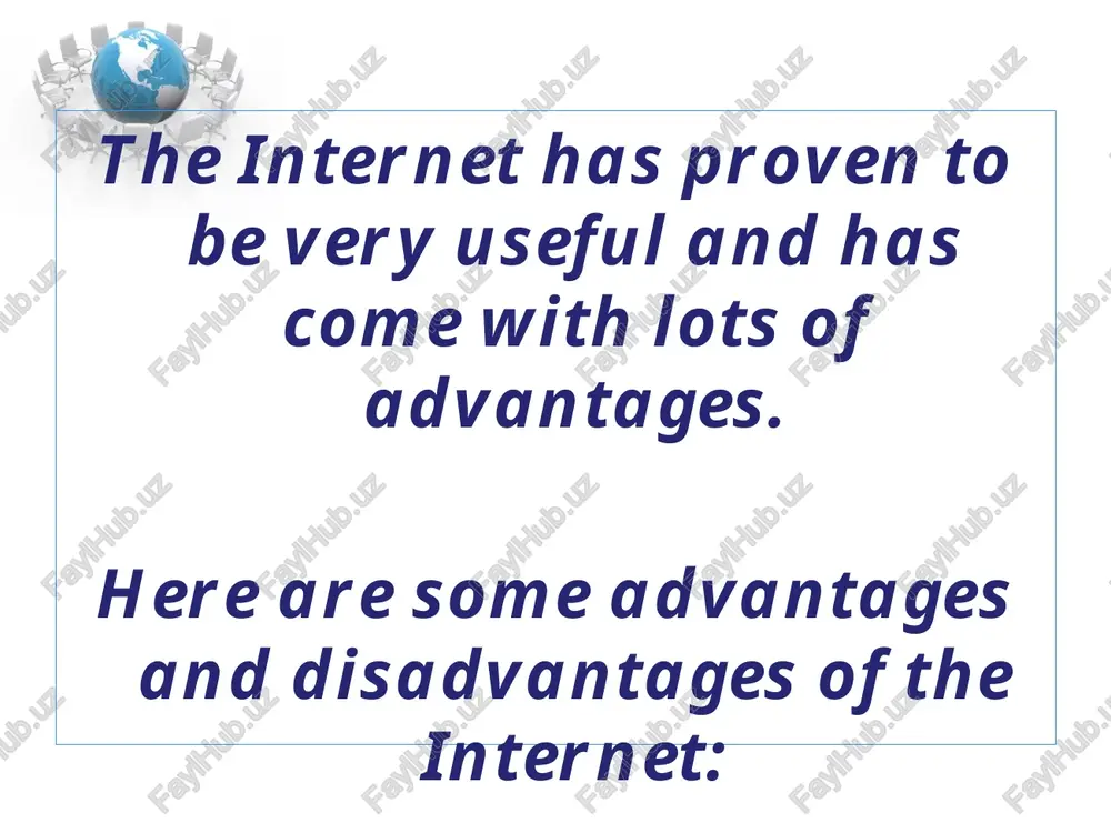 advantages and disadvantages of internet - Page 5
