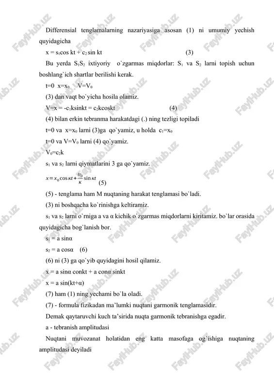 moddiy nuqtaning inersial bo`lmagan sanoq sistemasi - Page 5