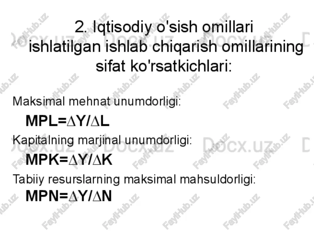iqtisodiy o’sish - Page 5