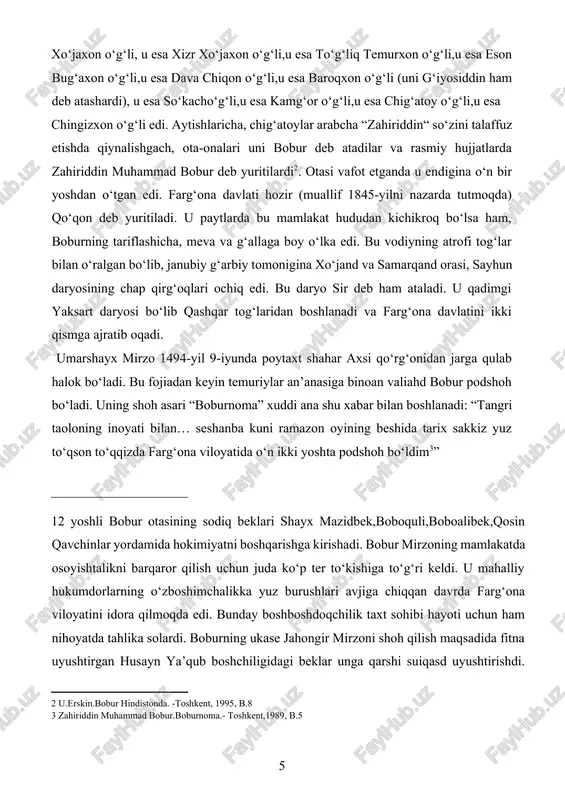 dni egallaganda, bu urush alangalari yanada avjiga chiqa boshlaydi. bobur mirzo ham ulug‘ sohibqiron amir temur poytaxtini qo‘lga kiritish ilinjida samarqand tomon lashkar tortadi. bu payt sulton mas’ud mirzo shahrisabzni o‘z idorasi ostiga olib,samarqandga tahdid sola boshlagan edi. hisor va qunduzdan sulton husayn mirzo qo‘shinining xavfi ham mavjud edi. uch-to‘rt oy uch tarafdan samarqandga qarshi hujum uyushtirgach, sulton ali nomidan xoja yahyo kelib, ittifoq va hamjihatlikdan so‘z ochadi va bobur mirzo bilan o‘zaro kelishuvga erishadi. biroq oradan ko‘p vaqt o‘tmay, samarqand taxtini boysung‘ur mirzo qo‘lga kiritadi. 1497-yilda bobur mirzoning yaqin qo‘shini bilan samarqandni qo‘lga kiritish uchun jangga otlanadi. shahar yetti oy qamal qilinadi. boysung‘ur mirzo shayboniyxondan madad kutadi, biroq shayboniy qo‘shinlarining yordami besamar ketadi. natijada shahar hukmdori qunduzga xusravshohdan panoh izlab ketishga majbur bo‘ladi. bobur mirzoni samarqand shahri ulug‟lari, beklari mamnuniyat bilan qarshi oladilar. “boburnoma“da muallif bu voqeani iftixor bilan quyidagicha bayon etadi: “rabiul avval oyining oxirida (1497-yil noyabr ) …