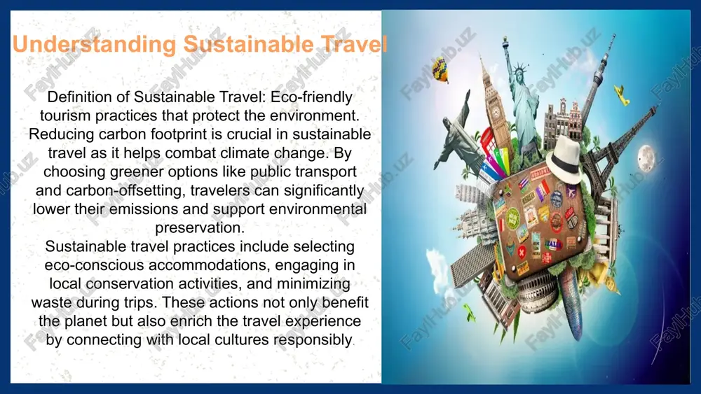 helps in organizing the trip effectively, ensuring that travelers can explore key attractions while also allowing time for relaxation and spontaneity. making the most of your itinerary photo by anthony delanoix on unsplash balancing activities and downtime is crucial for a fulfilling travel experience. it prevents burnout and allows travelers to fully enjoy each destination without feeling rushed. photo by jeff frenette on unsplash incorporating local experiences, such as trying authentic cuisine or participating in cultural events, enriches your travel. it fosters a deeper connection with the place and its people, enhancing your overall journey. photo by arthur humeau on unplash conclusions cultural experiences enrich our lives by allowing us to immerse ourselves in different traditions, values, and lifestyles. they enhance our understanding of the world and foster connections between diverse communities. - embracing sustainable travel practices helps preserve our planet and supports local economies and cultures. - this approach …
