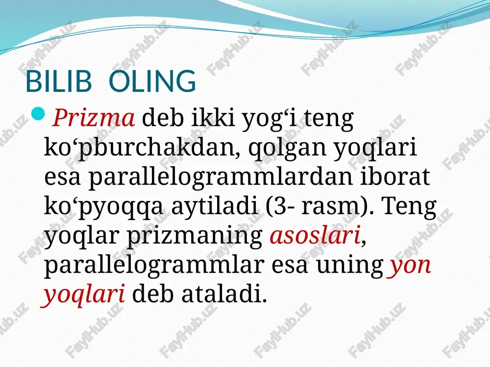 fazoviy geometrik shakllar.ko’pyoqlar - Page 5