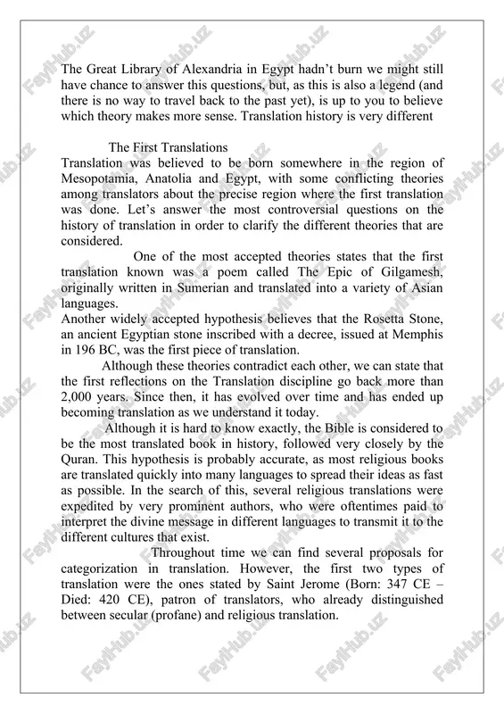 thanks to political, economic and aesthetic changes, among many others, that influenced the way of translating. during renaissance there is a big dichotomy in the search for fidelity in translation in sacred texts. there were some more conservative translators, very influenced by high priests and royalty, who defended the use of word for word translation in order not to betray the divine word. on the other hand, some other translators and erudites, closer to the ordinary people, state that the message of the texts of the bible must be interpreted during translation, so that everyone can understand the message of god. this practice was categorized as profane translation. the most representative case of profane translations are the ones by étienne dolette. etienne focus not only in translating the message, but also takes into account the style of the target language and source language, introducing new parameters. this innovation made him …