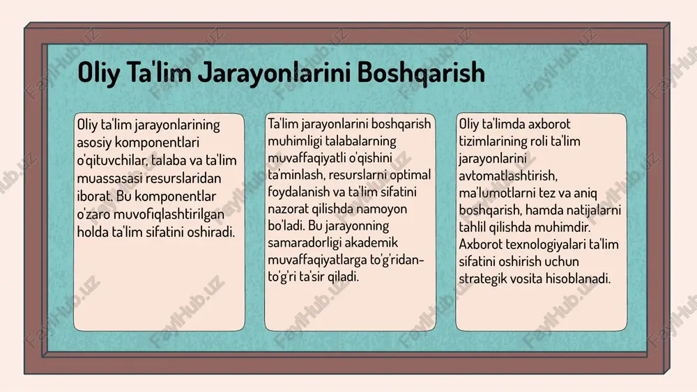 hemis-oliy ta'lim jarayonlarini boshqarish axborot tizimi - Page 5