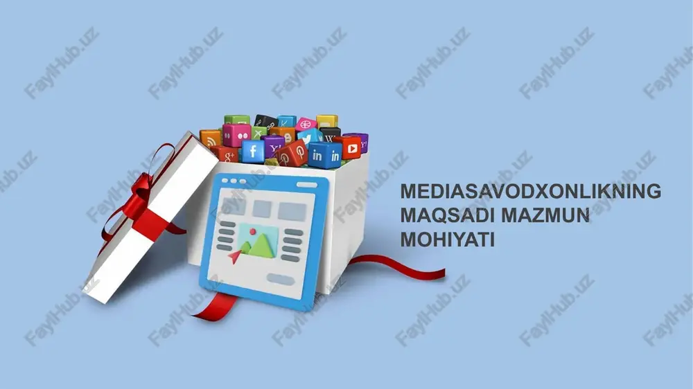 mediasavodxonlikning maqsadi mazmun mohiyati - Page 5