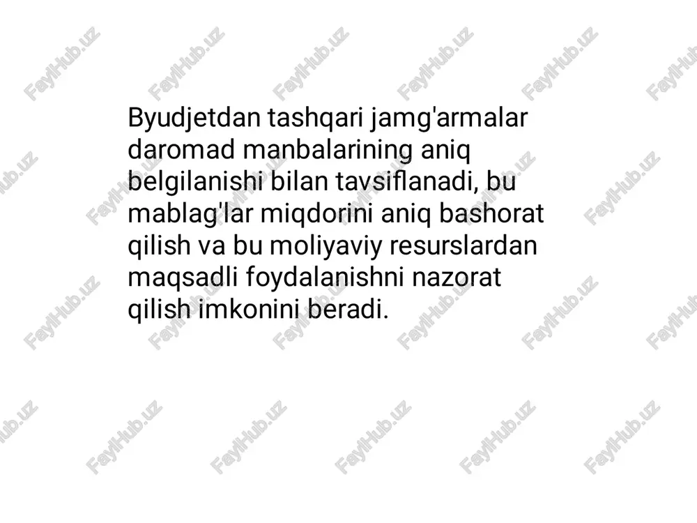 byudjetdan tashqari jamg'armalar - Page 5