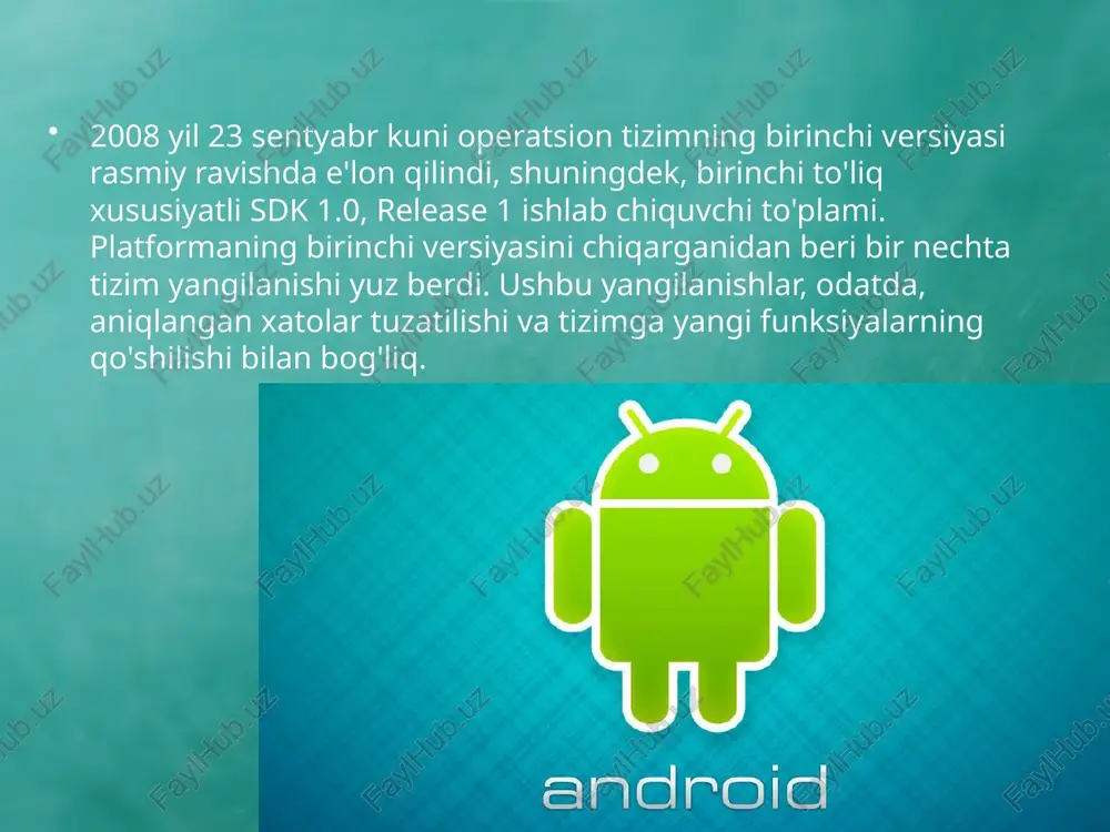 android operatsion tizimi - Page 5