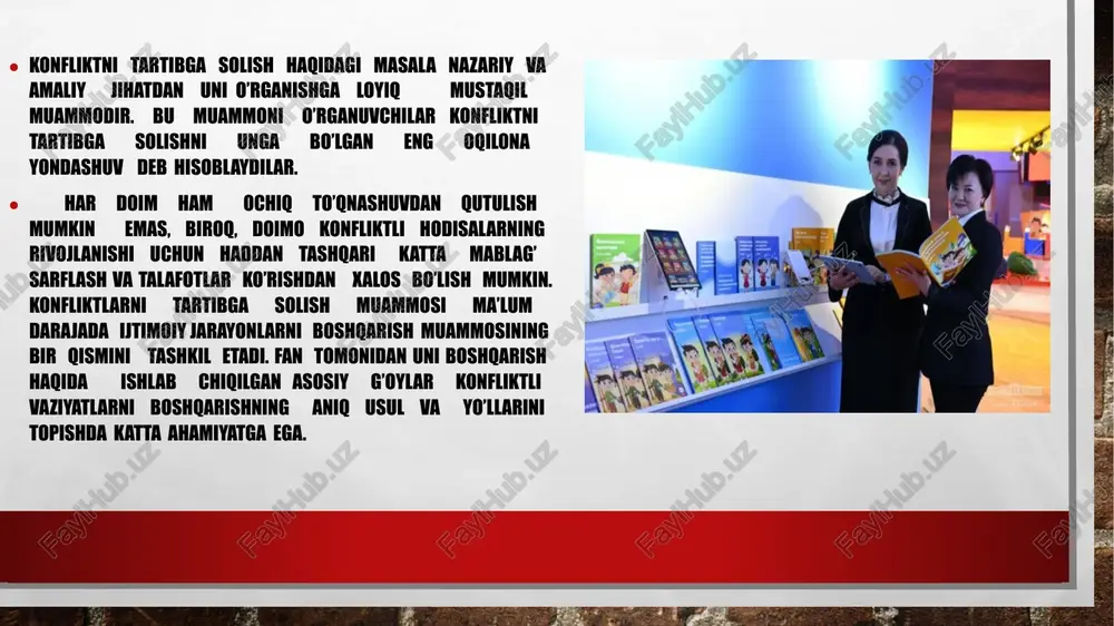 konfliktlarning vujudga kelishi va halqi - Page 5