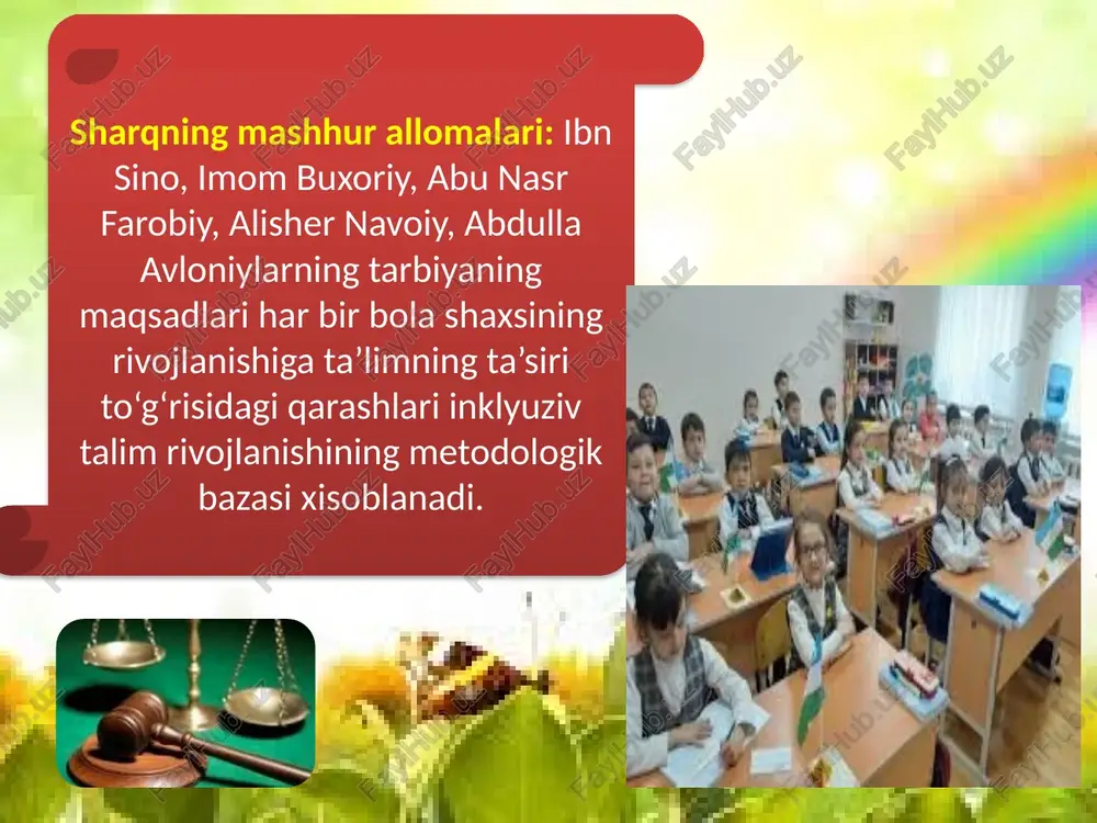 tiruvchilari hamda alohida ta’lim ehtiyojlari bo‘lgan bolalar uchun ixtisoslashtirilgan guruhlarni tashkil etish; b) inklyuziv ta’lim tizimini joriy qilish, boshlang‘ich tayanch korreksion sinflarni ochish va ixtisoslashtirilgan guruhlarni tashkil etish natijalarini hisobga olgan holda ijobiy tajribani respublikaning boshqa hududlariga bosqichma-bosqich tatbiq etish; v) 2021/2022 o‘quv yilidan boshlab: ixtisoslashtirilgan ta’lim muassasalarida majburiy umumiy o‘rta ta’limni 11 yillik (intellektual rivojlanishida nuqsonlari bo‘lgan bolalar uchun (yordamchi) maktablar, maktab-internatlarda 9 yillik) muddatda amalga oshirish; ixtisoslashtirilgan ta’lim muassasalarining 10-11-sinf (intellektual rivojlanishida nuqsonlari bo‘lgan bolalar uchun (yordamchi) maktablar, maktab-internatlarda 8-9-sinf) o‘quvchilarini kasb-hunarga o‘rgatish, ularning qiziqish va qobiliyatlaridan kelib chiqqan holda kelajakda egallaydigan kasblari bo‘yicha mehnat faoliyati bilan shug‘ullanishlari uchun keng shart-sharoitlar yaratish maqsadida ixtisoslashtirilgan ta’lim muassasalarining qisqartirilayotgan o‘quv soatlari doirasida kasbga o‘qitish kurslarini tashkil etish; g) ixtisoslashtirilgan ta’lim muassasalari bitiruvchilariga kasbga o‘qitish kurslarida o‘rgatilgan kasblar bo‘yicha sertifikat berish to‘g‘risidagi takliflariga rozilik berilsin. oliy va o‘rta maxsus ta’lim vazirligi, bandlik va mehnat munosabatlari vazirligi kasbga o‘qitish kurslarini tashkil etishda …