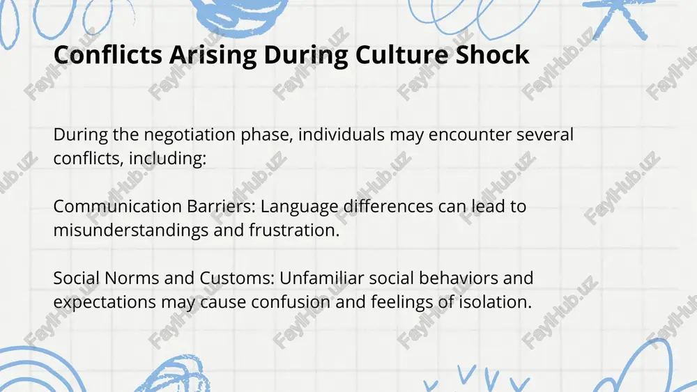 culture shock: conflicts and factors - Page 5