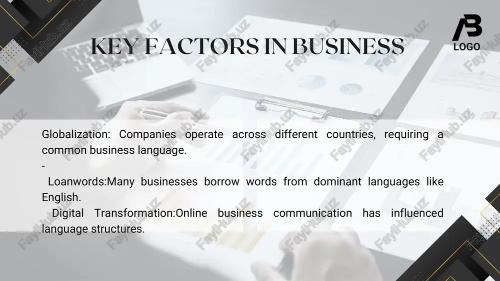 change and the factors influencing it: business and diplomacy - Page 5