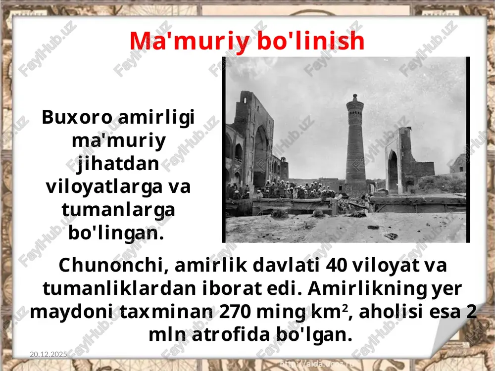 buxoro amirlik davlat tuzumi - Page 5