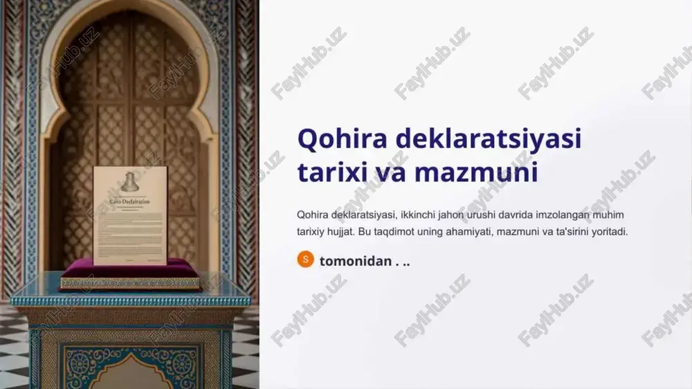 qohira deklaratsiyasi - Page 5
