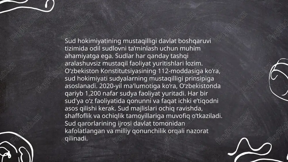 sud hokimiyatı va odil sudlov tushunchasi - Page 5