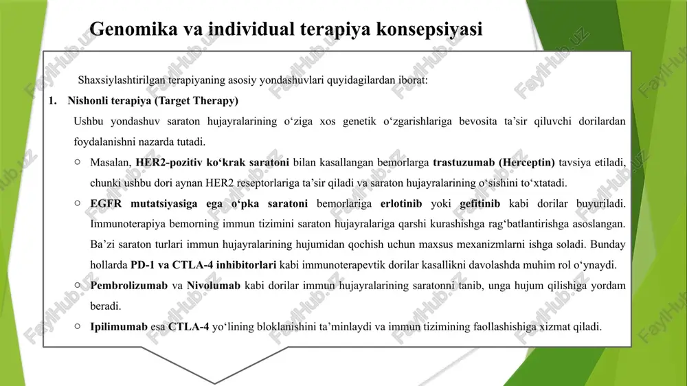 genomika va onkologik kasalliklar - Page 5