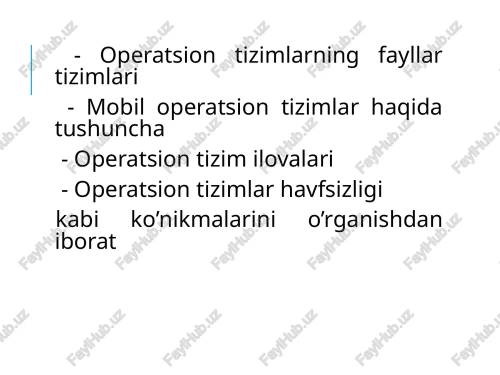 com/browsers/browsers_os.asp www.piazza.uz moodle.tuit.uz image4.png image5.png image6.png image7.jpeg image8.jpeg image9.jpeg image10.jpeg image11.png image12.png image13.jpeg image18.jpeg image14.jpeg image15.jpeg image16.jpeg image17.jpeg image21.jpeg image19.jpeg image20.jpeg image22.png image23.png image24.png image25.png image26.png image27.png image28.png image29.jpeg image30.jpeg image31.jpeg image32.png image33.png image34.jpeg image35.png image36.png image37.png image38.png image39.jpeg image40.jpeg image41.jpeg image42.png image43.png image44.png image45.png image46.png image47.jpeg image48.jpeg image49.jpeg image50.png image51.png image52.jpeg image53.png image2.jpeg user applications software development environment (compilers, loaders, editors, utilities command interpreter, libraries) channel~e q@maypank u ‘making every moment count soca 1898 login aa (55) progam fes airtame tate erato dewlped by: accurate meo solutions accurate hospital medi plus (hospital iting servate) [conten io iz trot ee rmuilue; mears thrilling speeds... .roaring crowds thrilling speeds... ..rearing crowds grand prix race packages foray. teat page race eel ic guiing microsoft word adobe creative suite 2p _booear=m simply create, rp, bur, copy, hare, backup play, and enoy wawsas 2669 100% 80% 405 20% ox 7 qi 2 q3 qi …
