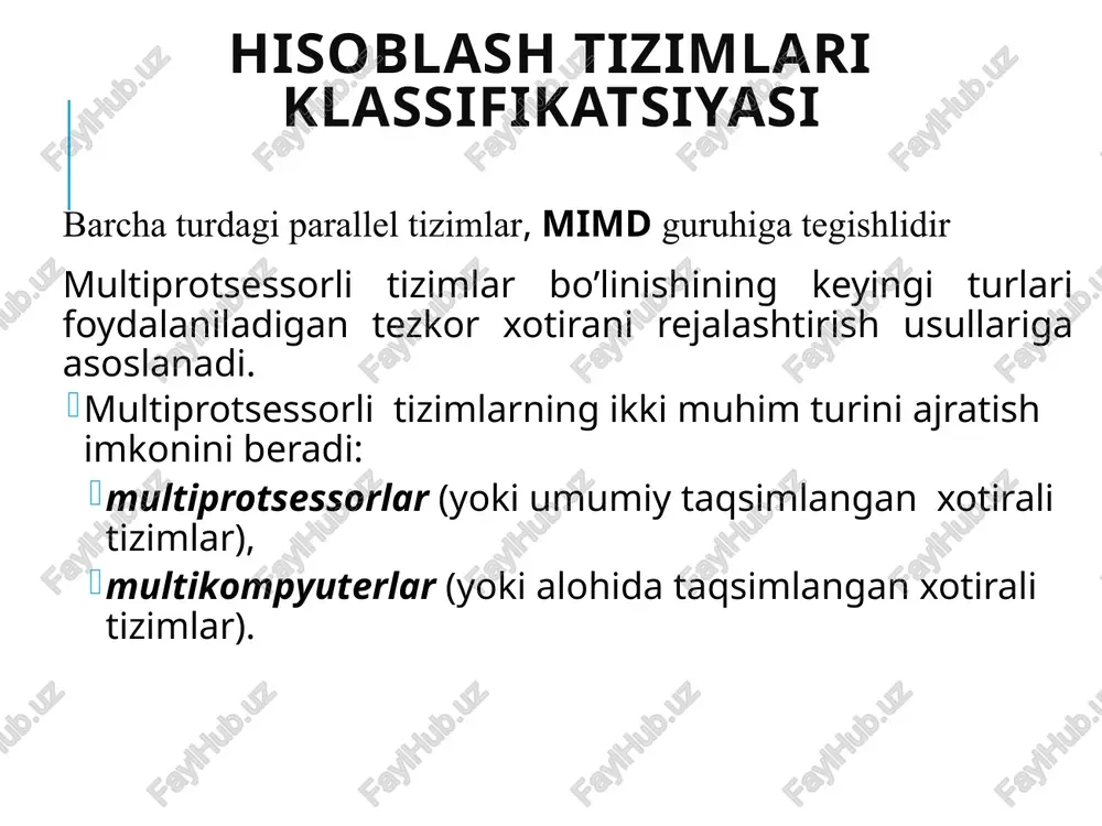 multiprotsessorli tizimlar - Page 5