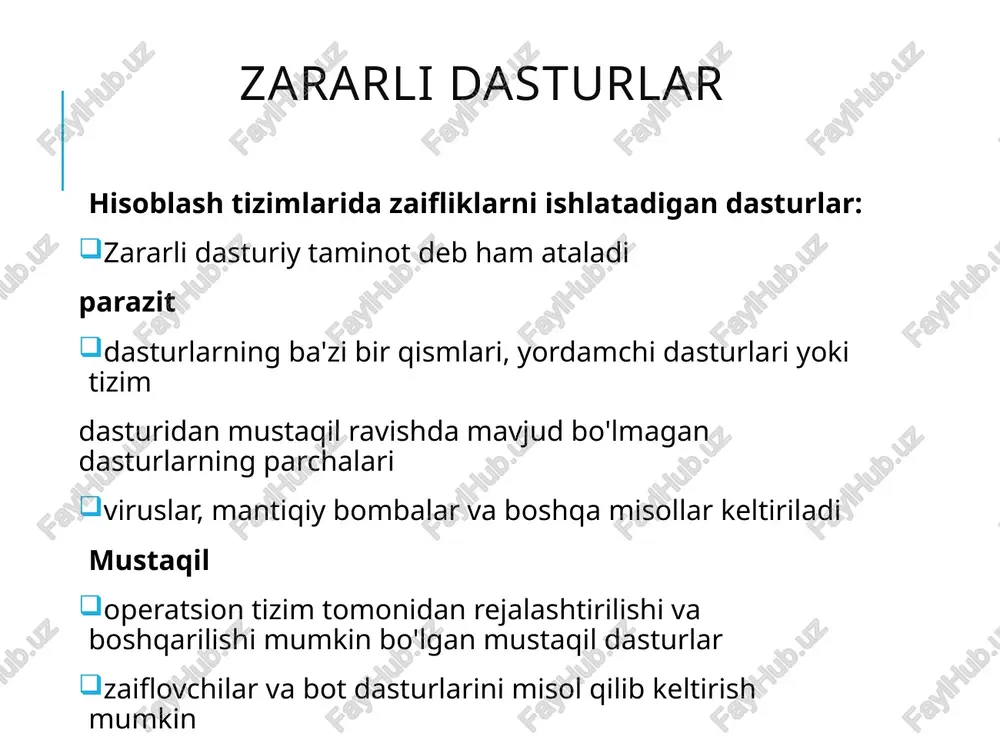identifikatsiya ragamini (pin) yoki tomonidan tan olinishi mumkin. javoblarni o'z ichiga oladi oldindan tayyorlangan savollar to'plami. = buiroyning o'zi (dinamik biometrics) = misollar : ovoz namunasi, qo'l yozuvi = bu kishining o'zida bor narsa xususiyatlari va marom ritmi bilan = elektron kalit kartalar, smart-kartalar va jismoniy kalitlar kiradi. = belgisi deb nomlanadi tanishishni o ichiga oladi /docprops/thumbnail.jpeg hasi 01 lardo oxborat xevfsizligi