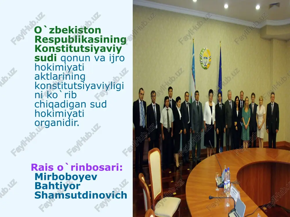 o`zbekiston respublikasi sud tizimi - Page 5