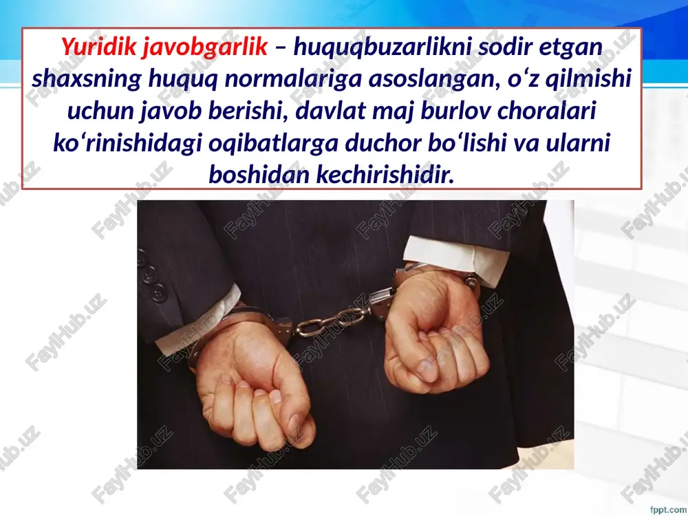 8-sinf o’zbekiston davlati va huquqiasoslari fanining 23-mavzu - Page 5