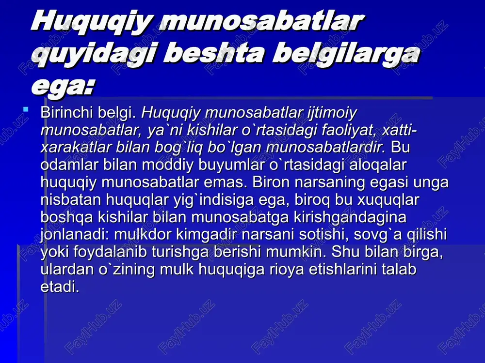 huquqiy munosabatlar - Page 5