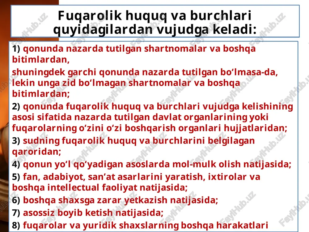 fuqarolik qonunchiligida voyagayetmaganlarning huquqlari - Page 5