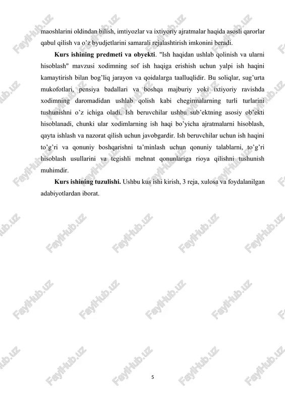 y tarkibining asosiy qismini ro’yxatdagi shaxsiy tarkib tashkil qilib, unga doimiy va vaqtinchalik ishga besh yildan kam bo’lmagan davrga qabul qilingan va mehnat daftarchalari ochiladigan xodimlar hamda xo’jalik yurituvchi sub’ekt asosiy faoliyati bo’yicha bir yildan kam bo’lmagan muddatga vaqtinchalik ishga qabul qilingan va mehnat daftarchalari ochilmaydigan xodimlar kiradi. ro’yxatdan tashqari shaxsiy tarkib xodimlari xo’jalik yurituvchi sub’ektga, odatda, uning asosiy faoliyati bilan bog’liq bo’lmagan vaqtinchalik, mavsumli ishlarni va topshiriqlarni bajarish uchun taklif qilingan bo’lib, ular ushbu xo’jalik yurituvchi sub’ekt shtatiga kirmaydi va ularga kadrlar bo’limida mehnat daftarchasi yuritilmaydi. ba’zi paytlarda ro’yxatdan tashqari shaxsiy tarkibga tegishli ish haqi fondlari hisobidan ro’yxatdagi shaxsiy tarkibga qarashli ishchi va xizmatchilar tomonidan bajarilgan ishlarga haq to’lash mumkin. lekin bunday ishlar ularning o’z ish vazifalari bilan bog’liq bo’lmasligi kerak.1 sanoat ishlab chiqarishida ishlaydigan xodimlarga sanoat mahsulotini ishlab chiqarishda bevosita yoki bilvosita qatnashuvchi xodimlar kiradi. bu xodimlar quyidagi guruhlardan iborat: 1) asosiy ishlab chiqarishda band bo’lgan xodimlar; 2) …