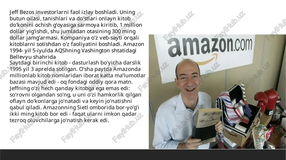 amazon kompaniyasini aksiya va obligatsiyasi - Page 5