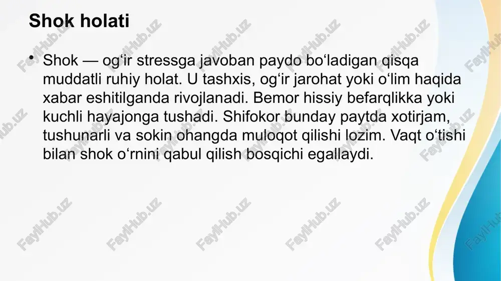 tibbiyot amaliyotida bemorlarning ruhiy holati - Page 5