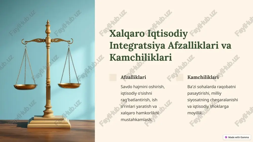 xalqaro iqtisodiy integratsiya jarayonlari - Page 5