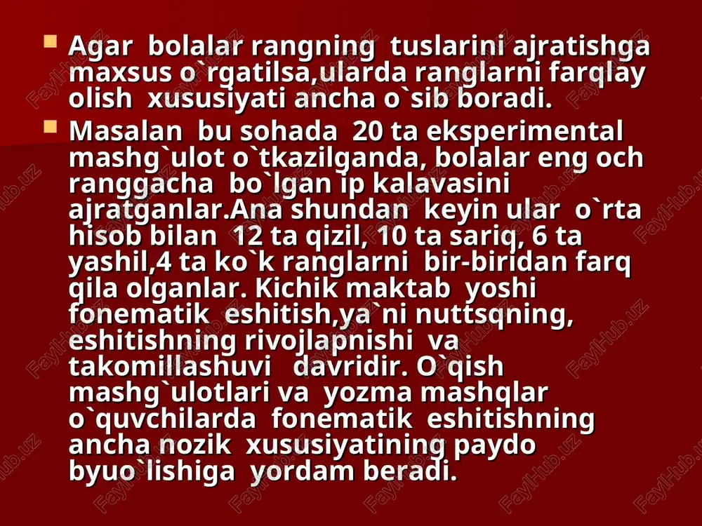 an ramzlikkacha bo`lgan bosqichlarni o`taydi. — — = “= == poa) u ° _