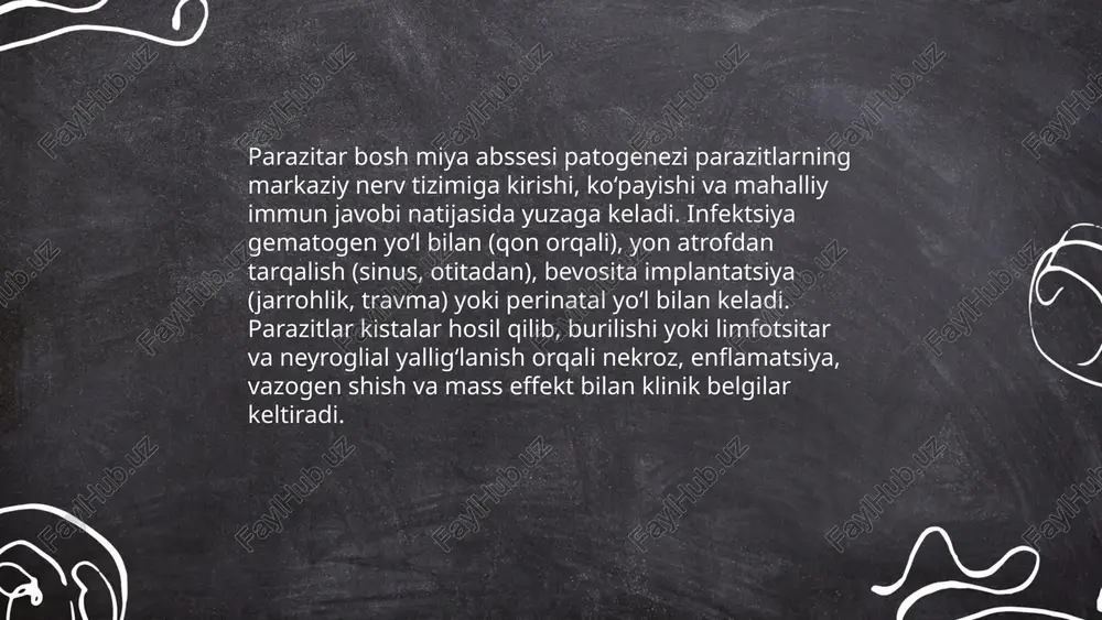 bosh miya afses parazitol kasalligi - Page 5