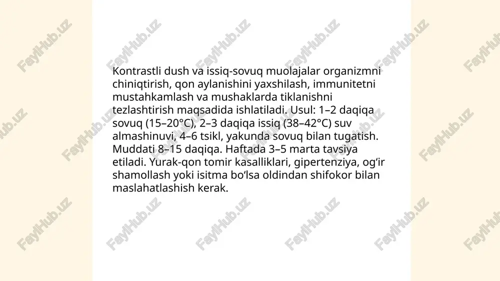 organizmni chiniqtirish usullari - Page 5