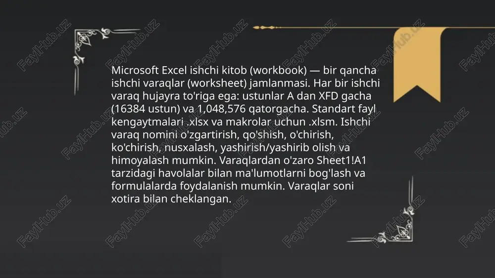 microsoft-exsel-tushunchalari - Page 5
