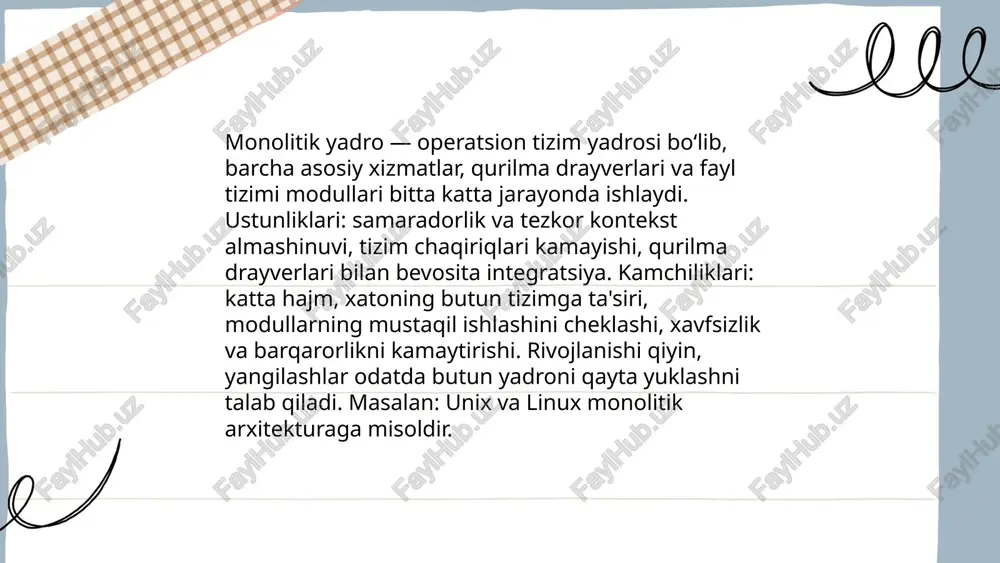 operatsion tizimlar va ularning turlari - Page 5