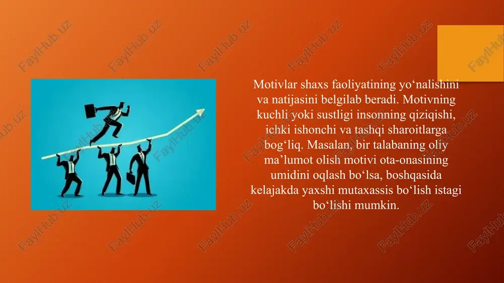 ehtiyoj motiv va motivatsiyani aniqlash - Page 5