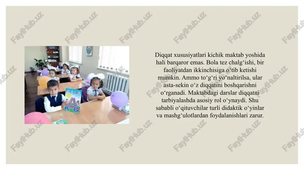 kichik maktab yosh davri psixologiyasi - Page 5