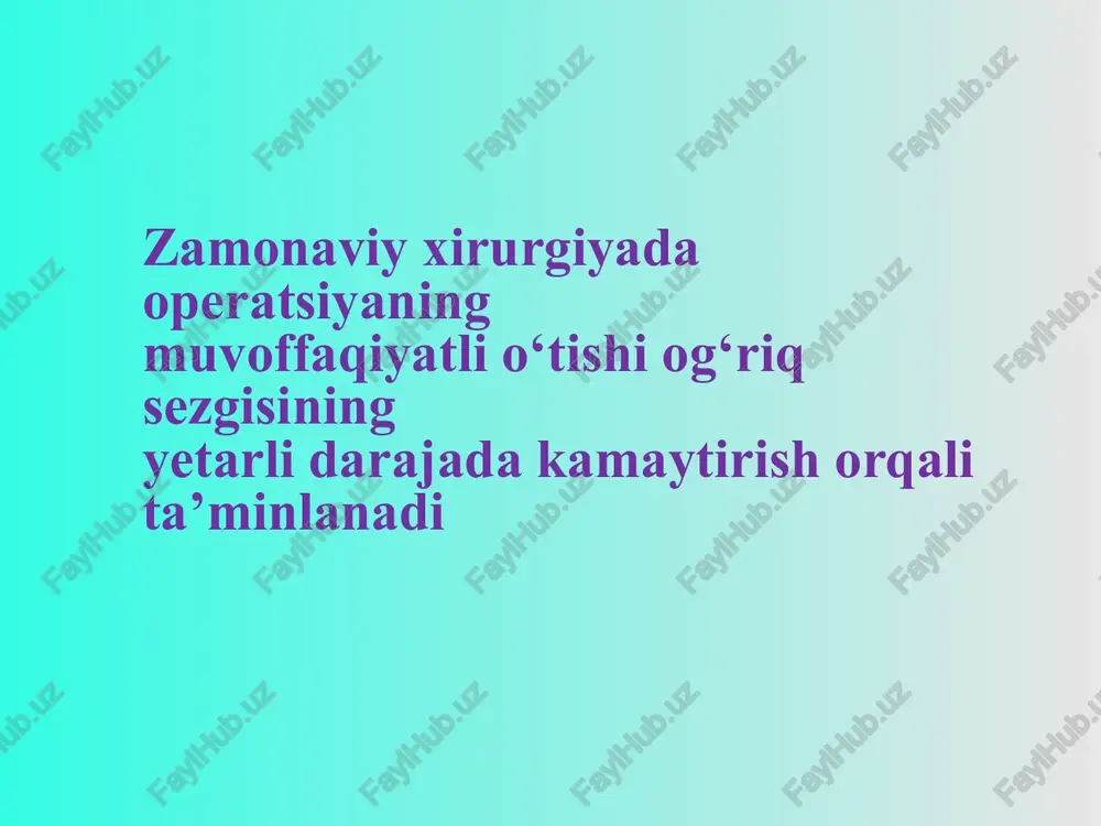 xirurgik bemorlarni davolash bosqichlari - Page 5