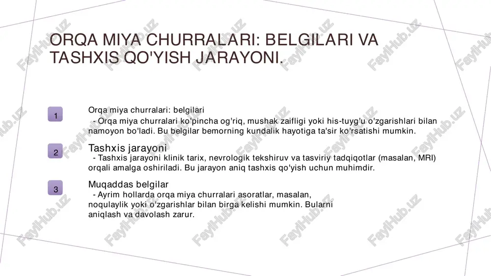 orqa miya churralari operatsiyalari - Page 5