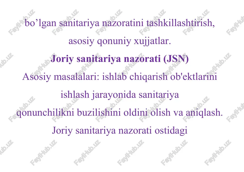 joriy sanitariya nazorati (jsn) - Page 5