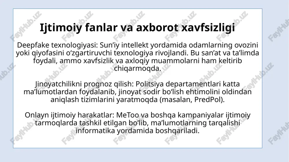 informatika fanining multidisciplinar xususiyatini ko’rish - Page 5