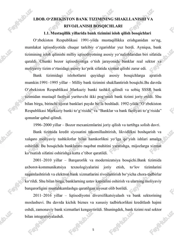 i birlashtirilgan banklar bank tizimi bank tizimi — bu pul mablag'larini saqlash va qayta ishlash bilan shug'ullanadigan, o'z mijozlariga kreditlar va boshqa xizmatlarni taqdim etadigan banklar va boshqa moliya institutlari to'plamidir. bank tizimi iqtisodiy infratuzilmaning asosiy elementi bo'lib, moliyaviy operatsiyalarning uzluksiz ishlashini ta'minlaydi. turli mamlakatlarda bank tizimi turli xil tuzilishga ega bo'lishi mumkin. ammo odatda bank tizimi bir necha darajalarga bo'linadi. birinchi darajada mamlakatning bank tizimini tartibga soluvchi markaziy banklar mavjud. markaziy bank foiz stavkalarini belgilash, pul massasini tartibga solish, boshqa banklarni nazorat qilish kabi funktsiyalarni bajarishi mumkin. keyingi bosqichda mijozlarga xizmat ko'rsatadigan va depozitlarni qabul qiladigan, kreditlar beradigan va hokazo tijorat banklari mavjud. yana bir daraja mintaqaviy banklar bo'lib, ular mahalliy jamoalar uchun moliyaviy xizmatlarni taqdim etish orqali bitta mintaqada yoki shtatda ishlashlari mumkin. ba'zi mamlakatlarda, shuningdek, bitta korxona xodimlari yoki bitta jamoa aholisini o'z ichiga olishi mumkin bo'lgan ittifoq a'zolari uchun moliyaviy xizmatlar ko'rsatadigan kredit uyushmalari bo'lishi mumkin. …
