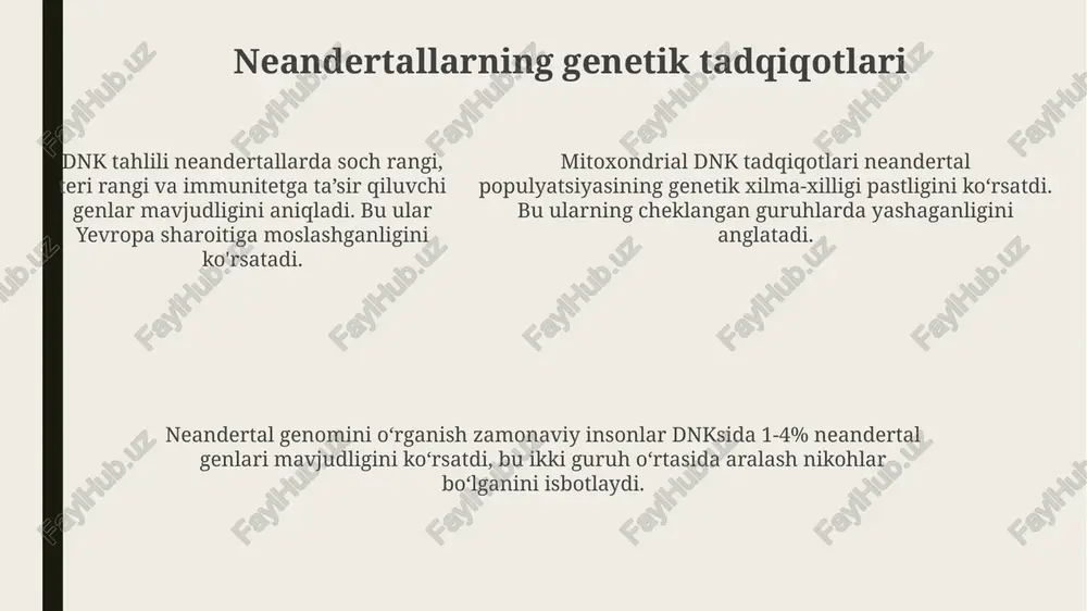 evrosiyo boʻylab tarqalgan boʻlib, ibtidoiy dafn marosimlari, gʻorlarda yashash va olovdan foydalanish kabi xususiyatlarga ega. movster madaniyati evrosiyo boʻylab tarqalgan boʻlib, ibtidoiy dafn marosimlari, gʻorlarda yashash va olovdan foydalanish kabi xususiyatlarga ega. yaqin sharqdagi movster yodgorliklari shanidar g'oridagi movster qatlamlaridan topilgan gul changlari, neandertallarning marosimlarda gullardan foydalanganligi haqidagi bahslarga sabab bo'lgan, bu esa ularning kognitiv qobiliyatlarini ochib beradi. movster davrining yaqin sharqdagi yodgorliklarida levallua texnikasining ustunligi kuzatiladi, bu usulda tosh qurollarni yasashda oldindan tayyorlangan yadrolardan aniq shaklli qirralar ajratib olingan. tabun g'ori kabi joylarda topilgan movster yodgorliklarida neandertal va zamonaviy odamlarning o'zaro ta'siri aks etgan bo'lib, bu davrda madaniy almashinuv sodir bo'lganligini ko'rsatadi. iqlim va atrof-muhitning o'zgarishi atrof-muhitdagi stress tufayli, neanderthal va erta zamonaviy odamlarning mousterian texnologiyalari resurslardan foydalanish va o'zgaruvchan ekologik sharoitlarga moslashish uchun moslashuvchanlikni ko'rsatdi. mousterian davridagi iqlim o'zgarishlari bir necha muzlik va muzliklararo davrlarni o'z ichiga olgan, 115,000 yildan 40,000 yil avvalgacha global haroratning keskin tebranishiga olib …